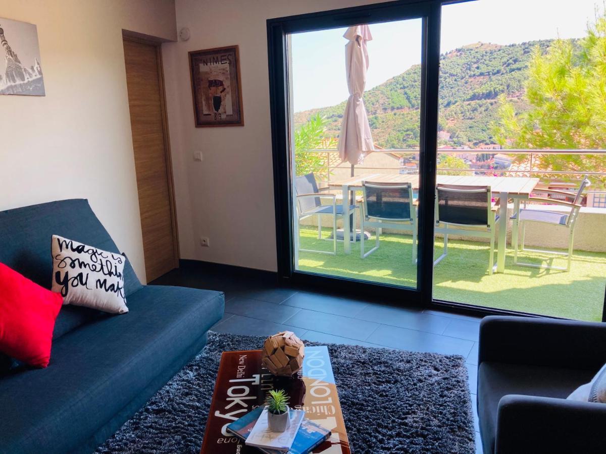 Residence Costa Vermella, Vue Mer Et Montagne Au Calme Cerbère Εξωτερικό φωτογραφία